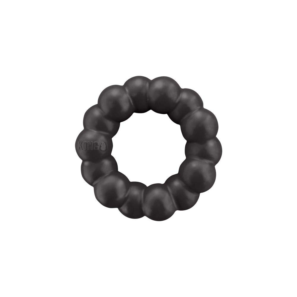 Minimalist Black Kong Company Extreme Ring Dog Toy