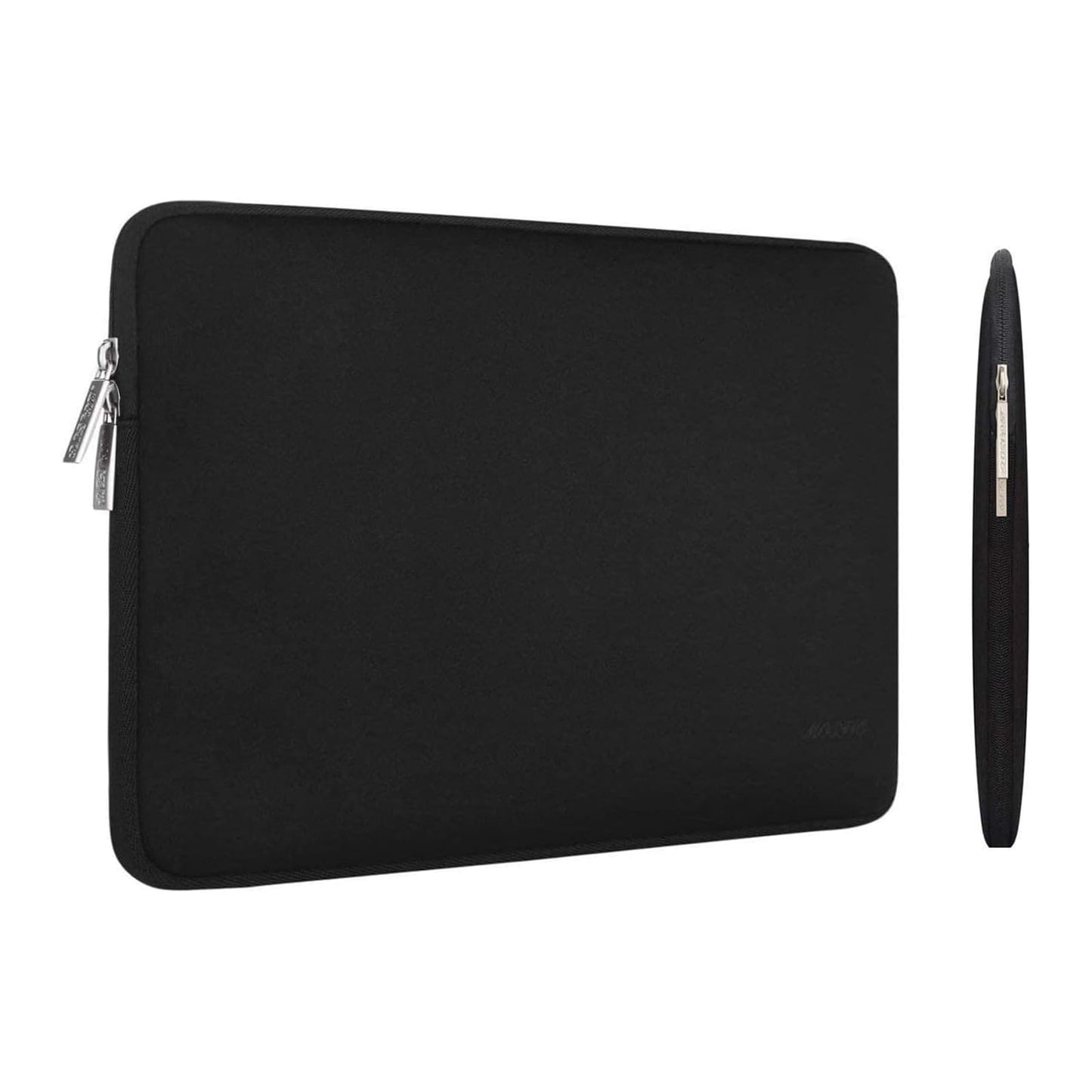 Minimalist Black MacBook Air/Pro, 13-14 inch Sleeve + Pouch