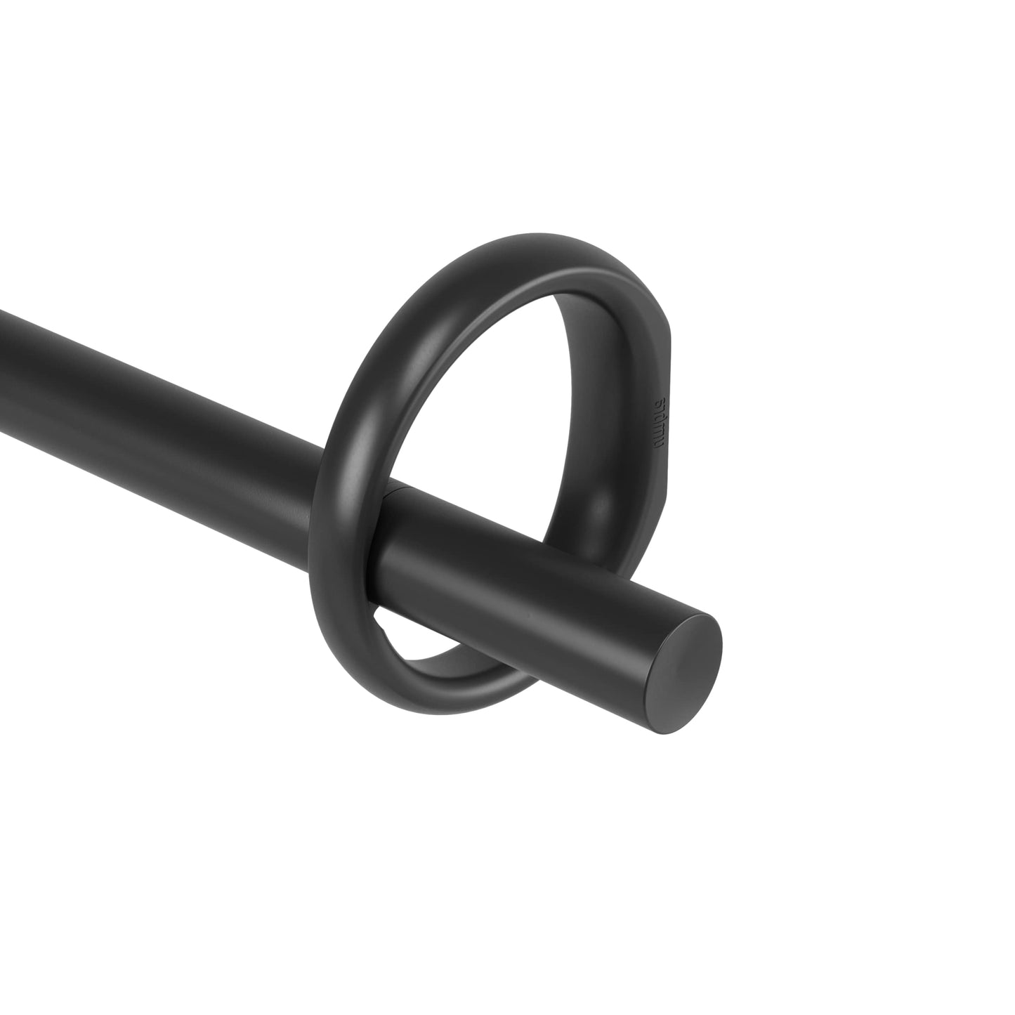 Minimalist Black UMBRA Adjustable Curtain Rod w/Mounting Hardware