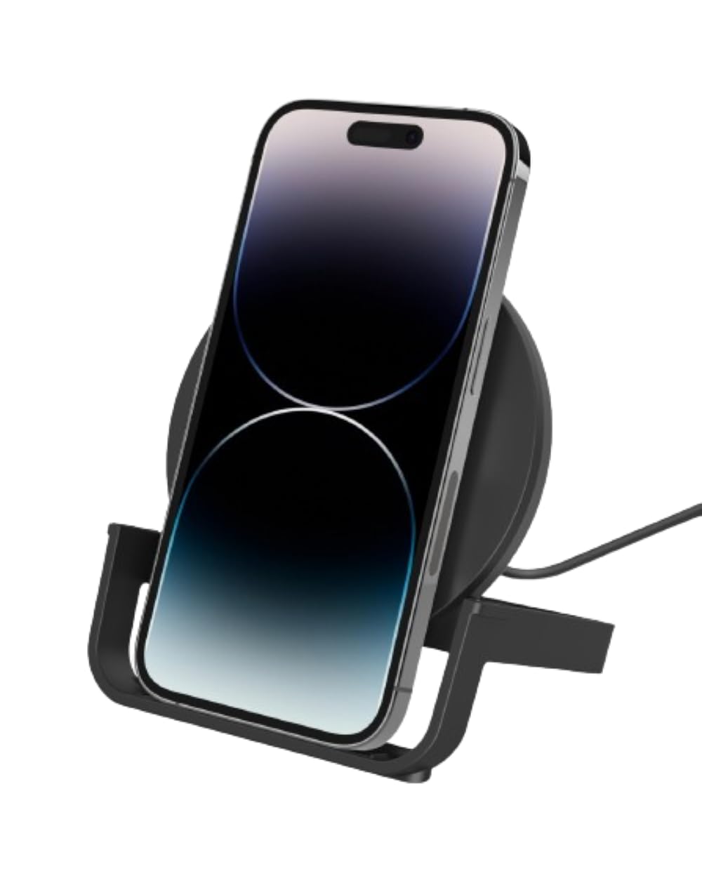 Minimalist Black Belkin BoostCharge 10W Fast Wireless Charging Stand