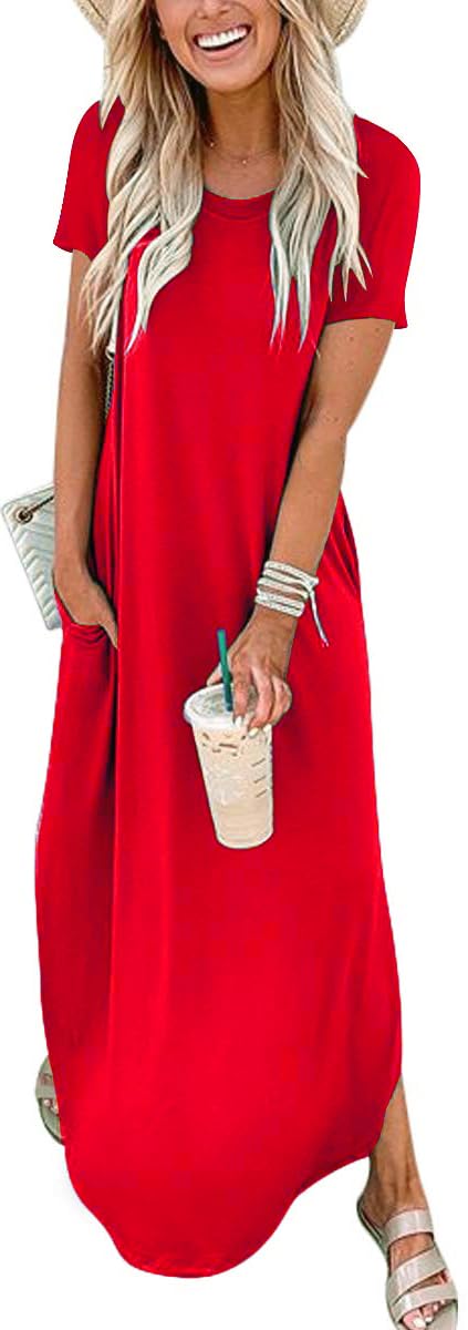 Minimalist Elegant Casual Maxi Dress w/Pockets