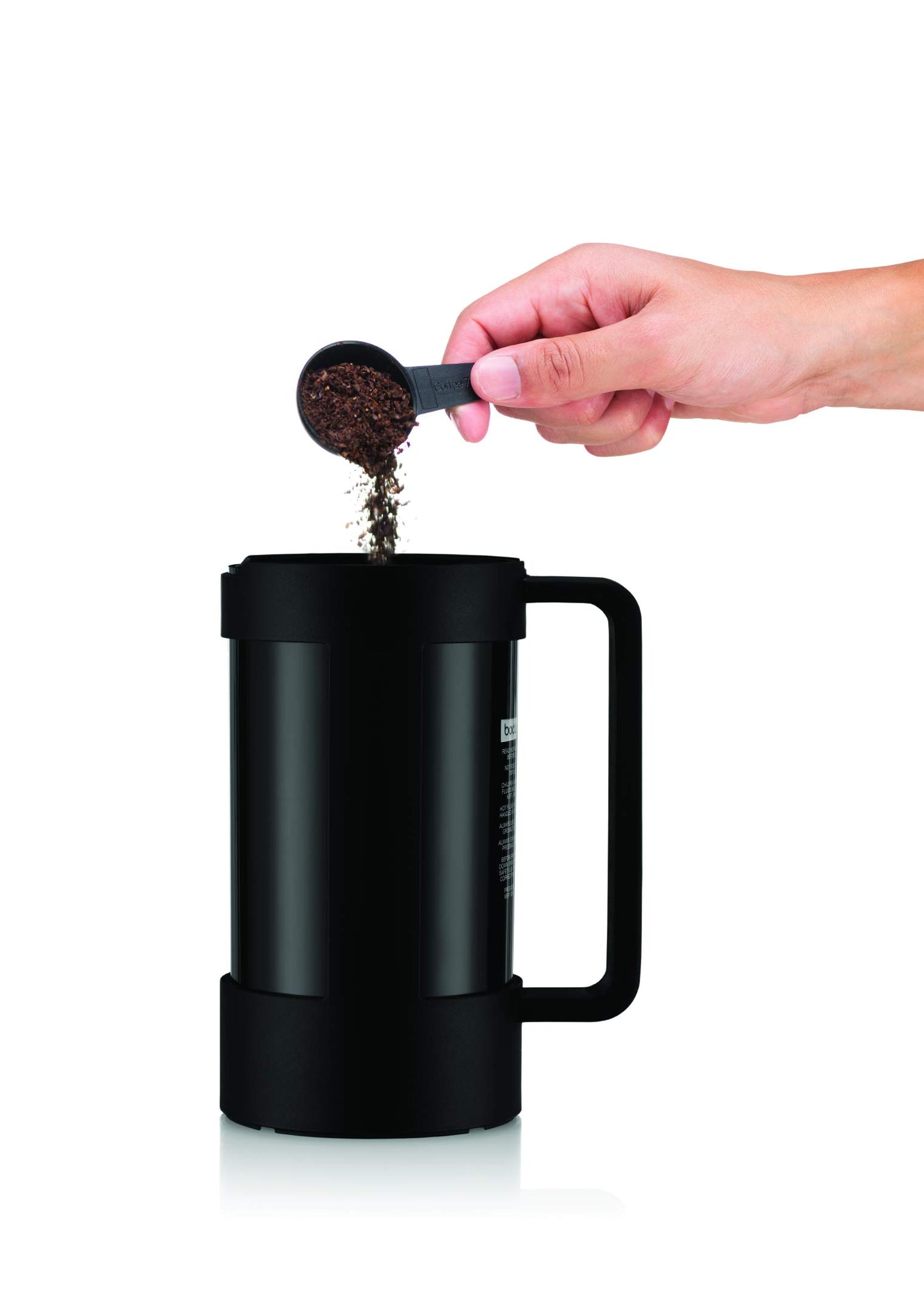 Minimalist Black BODUM Bean Sustainable French Press 34 Ounce Coffee Maker