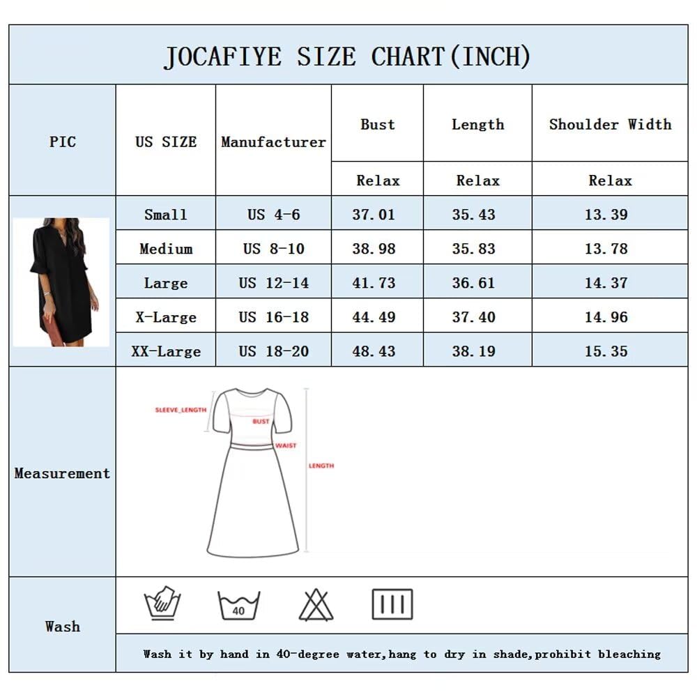Minimalist Royal Blue Short Sleeve Women's V Neck Ruffle T-Shirt Dress