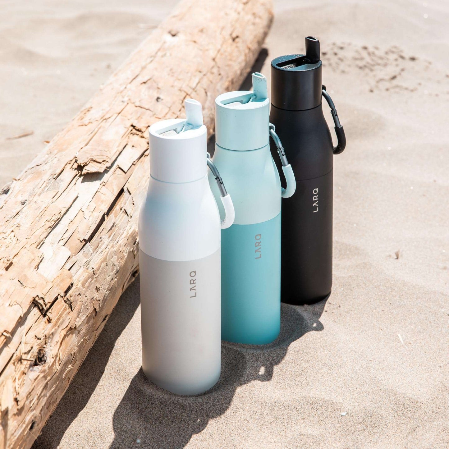 Minimalist Black 25oz Flip Top Insulated Stainless Steel Water Bottle with Straw, BPA Free, Reusable Water Bottle for Sports, Gym, Travel, 24 Hour Chill