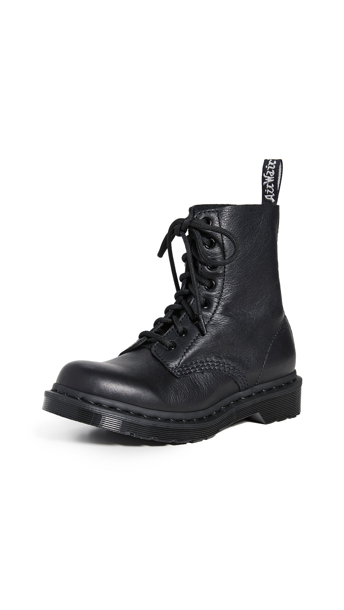 Minimalist Black Dr. Martens Women's Pascal Mono Casual Boot