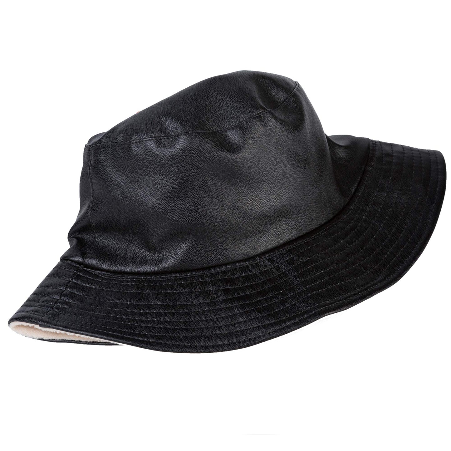 Minimalist Black Unisex Fashion Bucket Hat