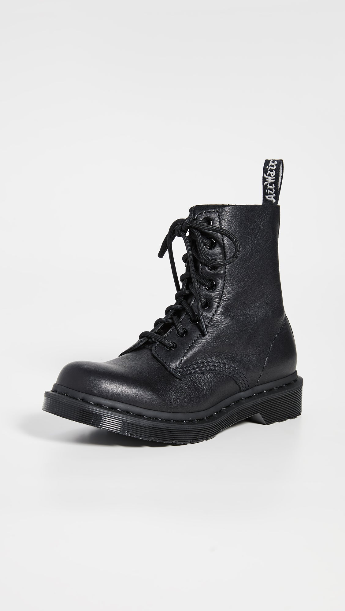 Minimalist Black Dr. Martens Women's Pascal Mono Casual Boot