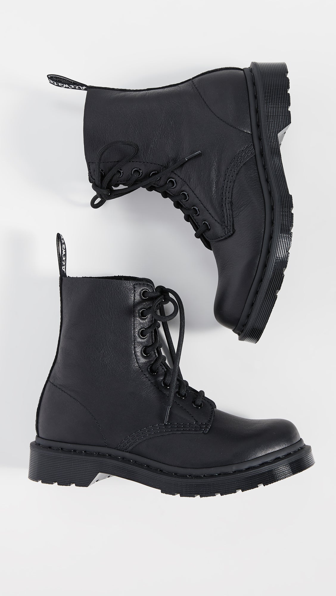 Minimalist Black Dr. Martens Women's Pascal Mono Casual Boot