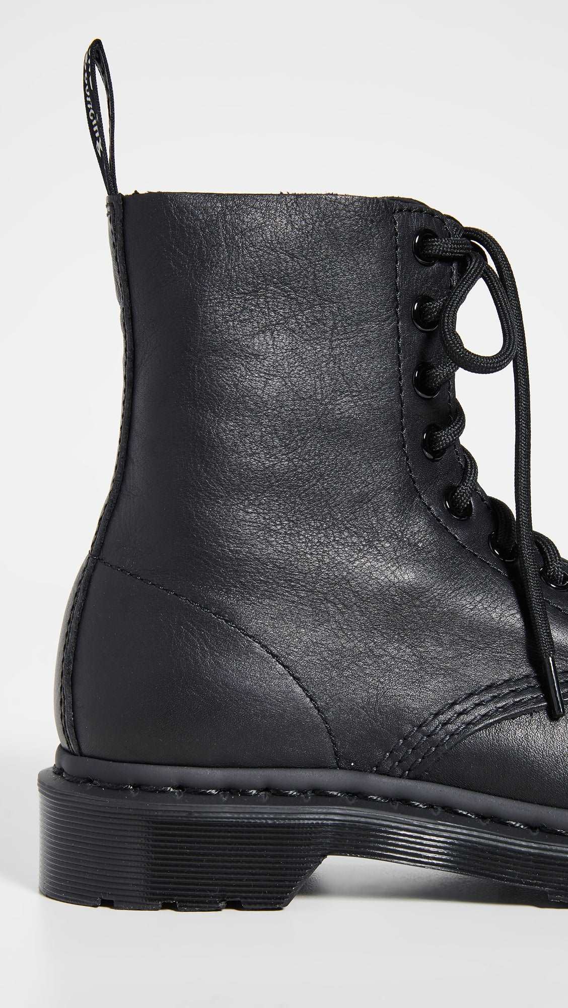 Minimalist Black Dr. Martens Women's Pascal Mono Casual Boot